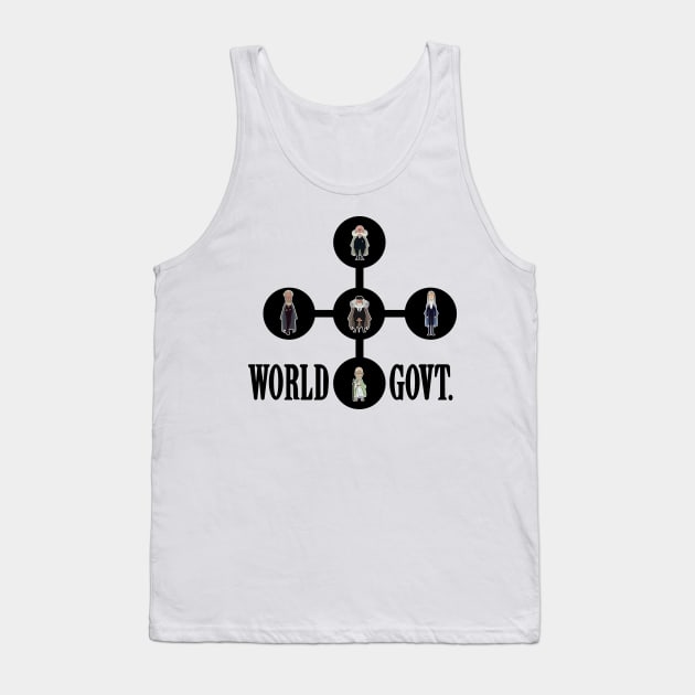 Five Elders Tank Top by onepiecechibiproject